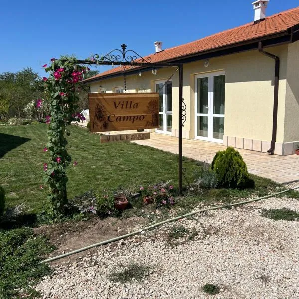 Villa Campo, hotel Ezerecben