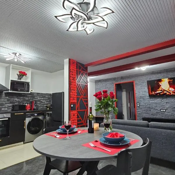 La Suite Rouge Proche Paris & Stade De France, hotel en Drancy