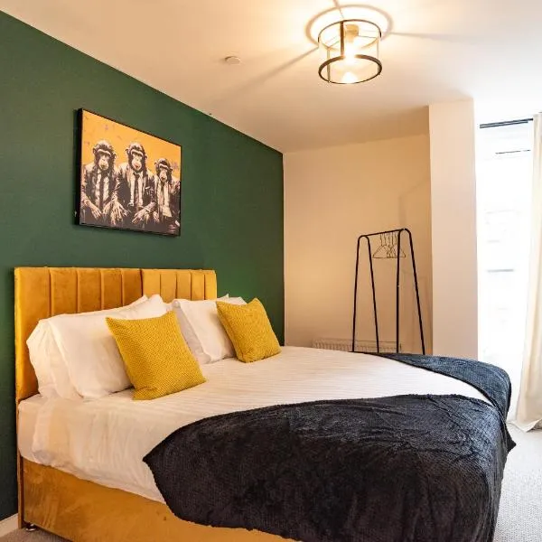 The Harbour Loft | Sleeps 6 | Central Folkestone, hotel Folkestone-ban