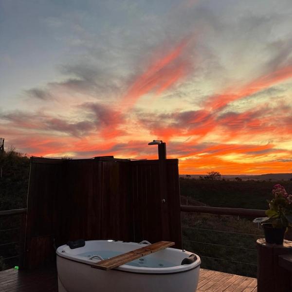 Ranch Wood, jacuzzi no mirante com vista panorâmica