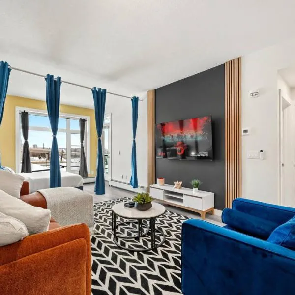 Lux Downtown Urban Escape Gym Free Parking, hotel di Calgary