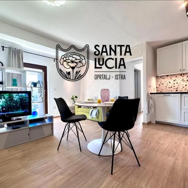 Santa Lucia App, hotel di Oprtalj
