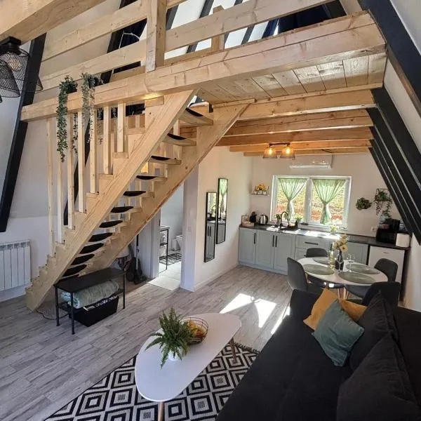 NOOR A-frame Sibiu, hotell i Gura Rîului