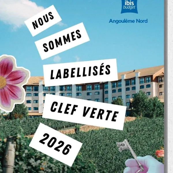 ibis budget Angoulême Nord, hotel i Champniers