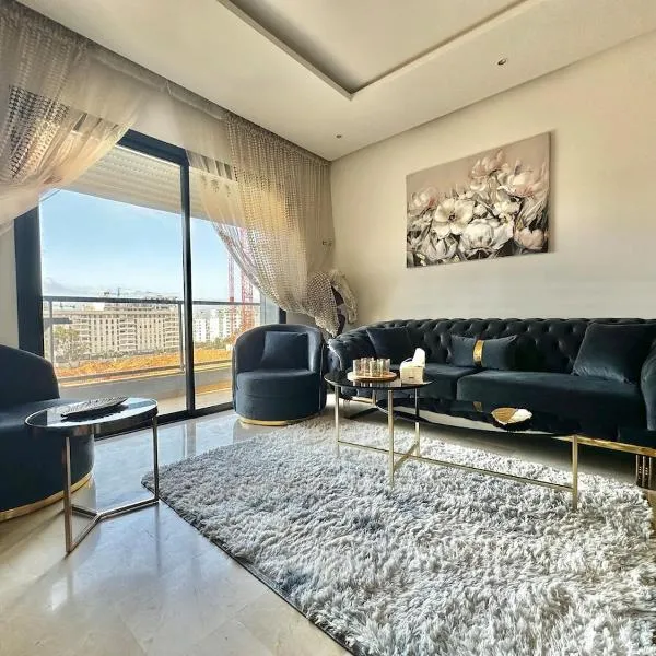 Appartement Moderne 2 Chambres - Piscine, hotel en Rabat