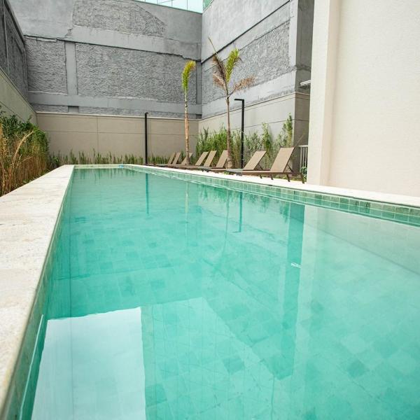 Beautiful Studio, 21st floor at Faria Lima subway - Foto 4