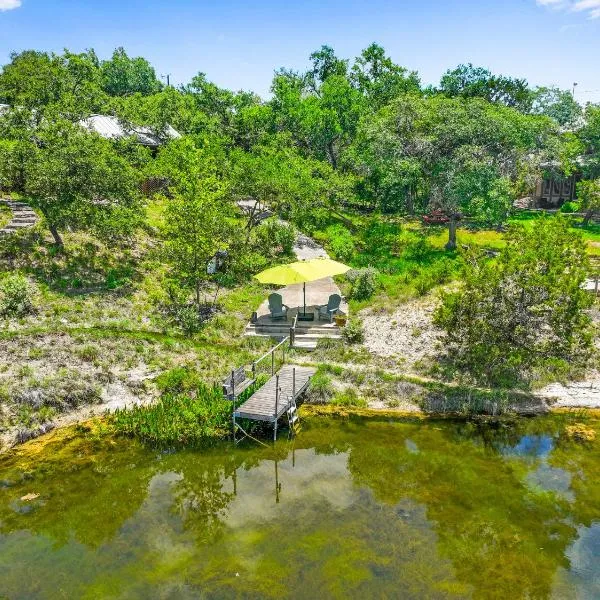 Wimberley में, होटल Creekside Vista Escape - Cabin