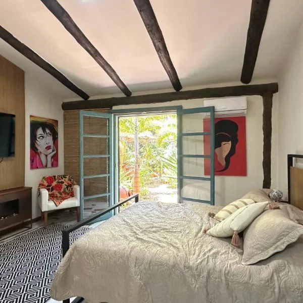 Suite com jardim privativo - Casa das Bromélias - 02, hotel v destinaci Araras Petropolis