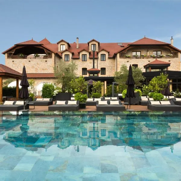 Domaine de la Klauss & Spa, Restaurant Gastronomique Le K, hotelli kohteessa Montenach