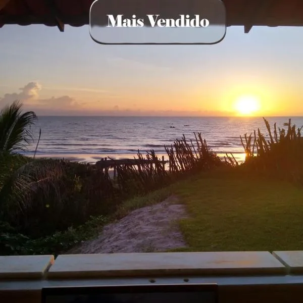 Casinha Estrela do Mar o Oceano aos seus Pés, hotel Aracatiban