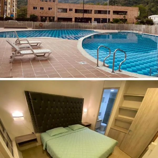 Cerca al centro, piscinas & jacuzzis y muy dotado, hotel v destinaci Villeta