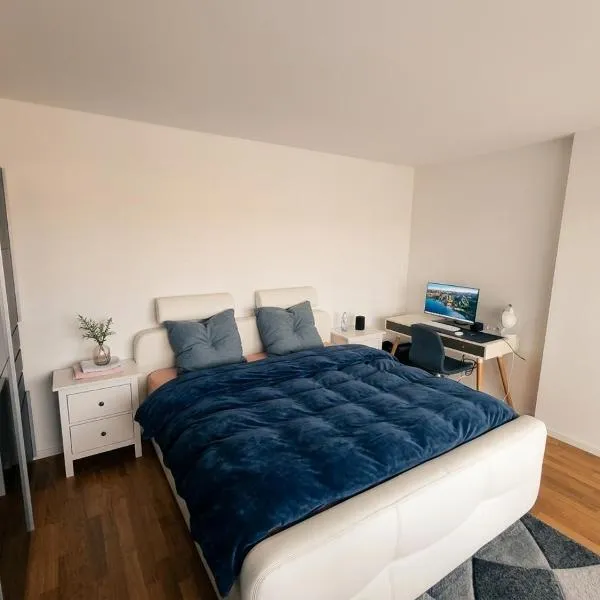 Mirami Appartement 1 Bedroom, 1 living room with Private Garage Parking & Basellandcard, hotel em Allschwil
