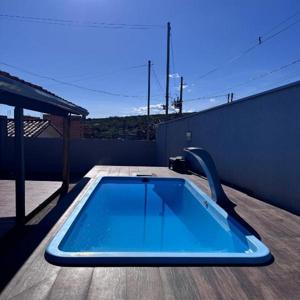 Casa com piscina para 8 pessoas em Capitólio MG