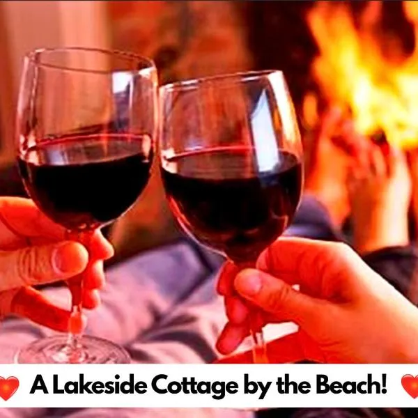 The Ultimate Romantic Getaway! Cosy Cottage surrounded by Wildlife with Lakeside views, Log Burner & miles of Sandy Beach on your Doorstep! All at the Best Location in Mablethorpe! For that "Special" Seaside experience!, hotel sa Mablethorpe