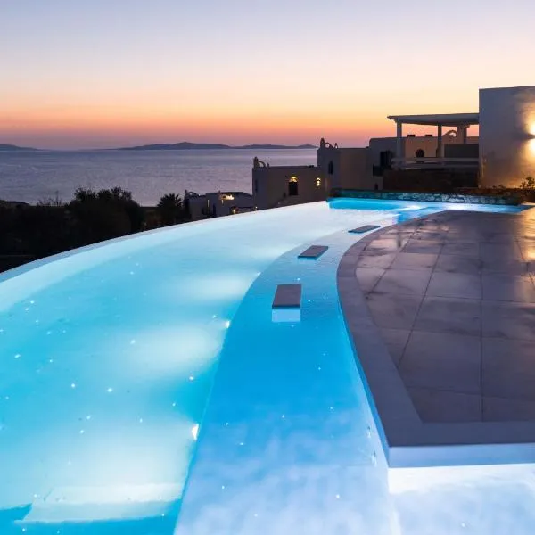 Epic Blue Mykonos, hotel em Houlakia