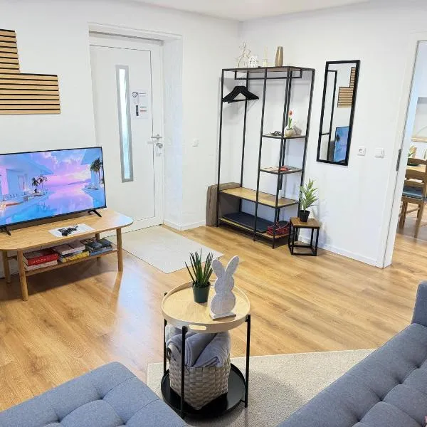 JIRVISTA-Homes, voll ausgestattete Wohnung im EG, kontaktloser Zutritt，布格豪森的飯店