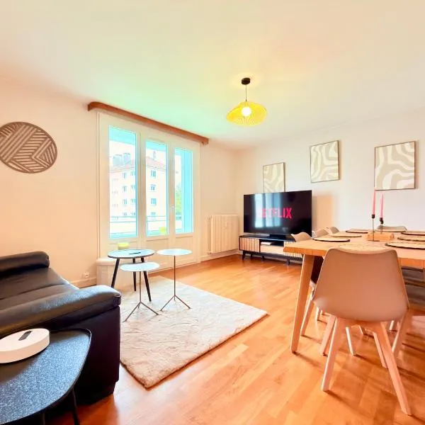 Appartement neuf 8 prsn Garage & Terrasse privée, Hotel in Besançon