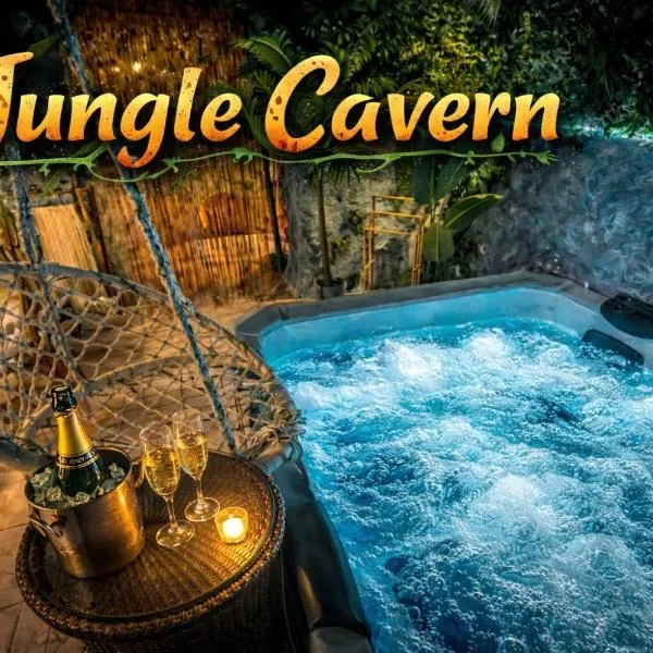 Jungle Caverne- spa privé, logement atypique, hotel i Albertville