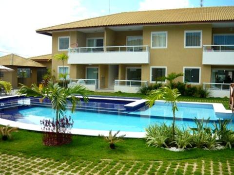 Soft Guarajuba -Lindo Village Residencial amplo 2 quartos com suite e varanda no Térreo - Foto 4