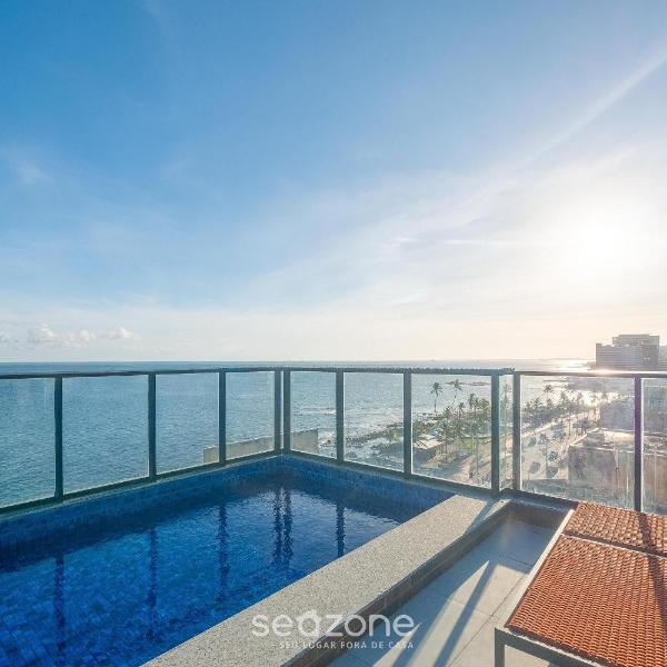 Cond. Saint Bartz, Lazer completo de frente para a Praia de Ondina - SBZs - Foto 4