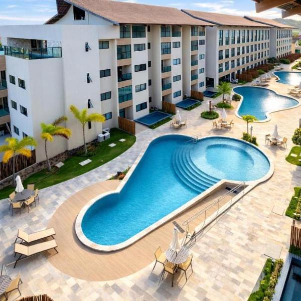 Flat Memórias ao Mar Carneiros 200m da Praia, Piscinas e Jacuzzis - Foto 4