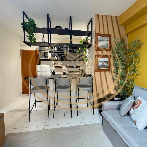 Coruja Imob - Excelente Apartamento Mobiliado 1 quarto Santorini - Foto 5