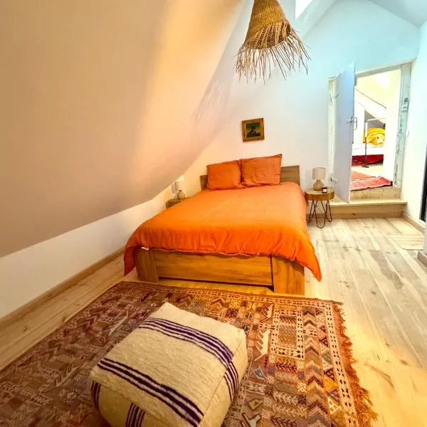 Chambres 4 personnes Maison Saint Jean, hotel v destinaci Château-Chalon