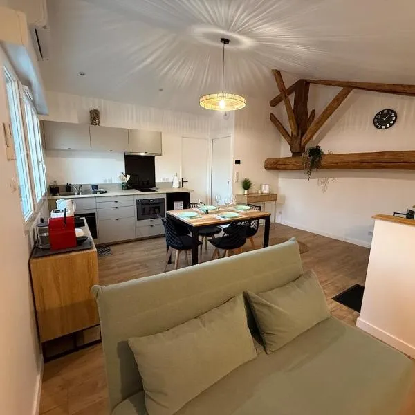 L'ô du Chai charmant T2 lumineux et climatisé, hotel v destinácii Fronton