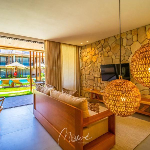 Apartamento de Luxo de frente para piscina