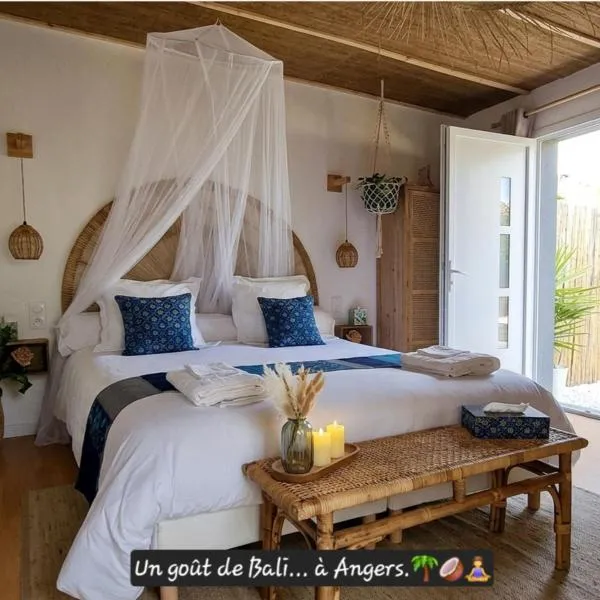 Chambres d'hôtes "Chez Lyly et Juju" Piscine&Sauna Parking Gratuit, hôtel à Angers