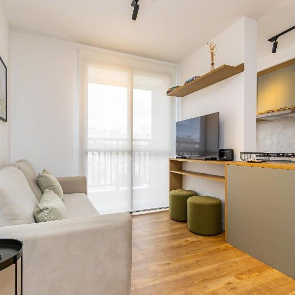 Apartamento de 2q c/ vaga em região nobre -SOU401B