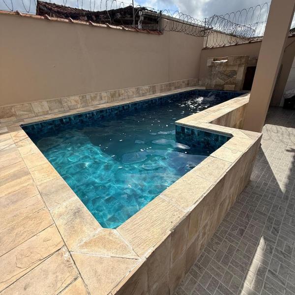 Casa próximo a plataforma de pesca com piscina e churrasqueira - Foto 4