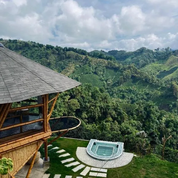 GLAMPING ENTRE MONTES Y CAFETALES, hotel v destinácii Santuario