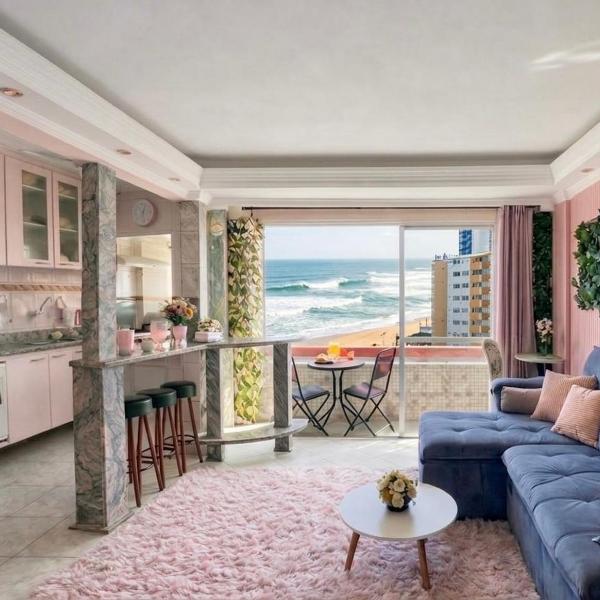 Rose Beach Experience Frente Mar Vista Total Garagem WiFi
