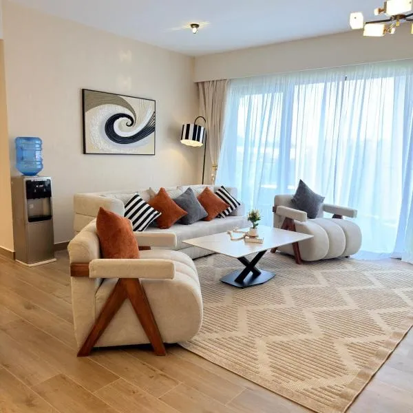 Luxury 2Bedroom Seaview Apartment with Infinity Pool in Nyali, hotel v destinácii Mombasa