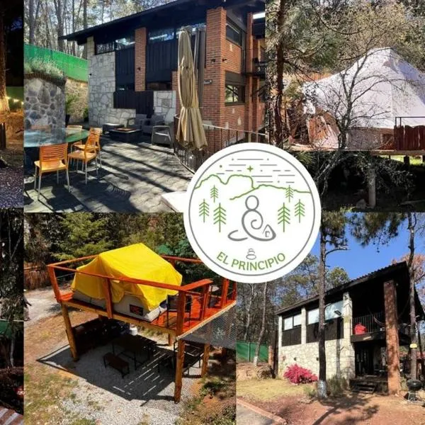 Cabañas El Principio y Spa en Huasca de Ocampo, hotel en Huasca de Ocampo