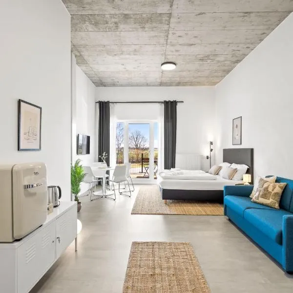 Moderne Apartments mit Küche, WLAN & Parkplatz - ruhige Lage, hotel v destinácii Bad Wörishofen