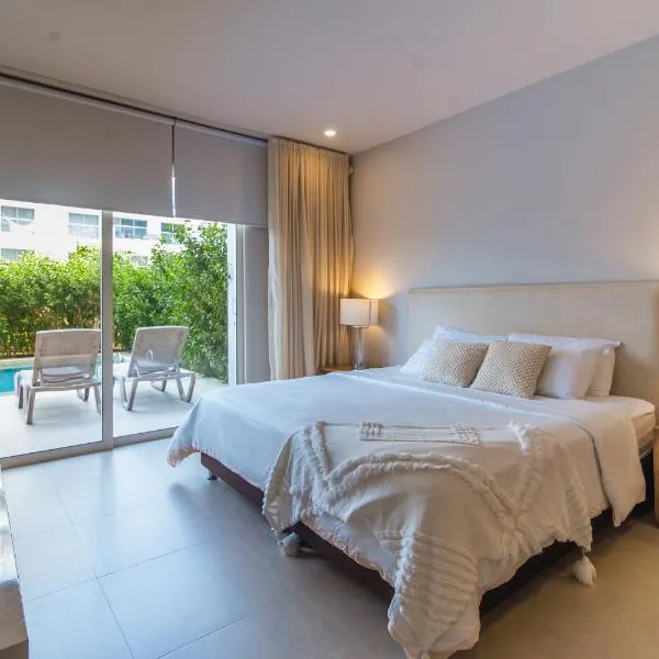 Apartamento con piscina privada Morros Io, Hotel in Cartagena