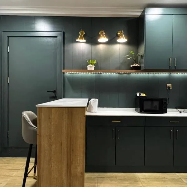 Brickspoint Boutique Aparthotel、アブジャのホテル