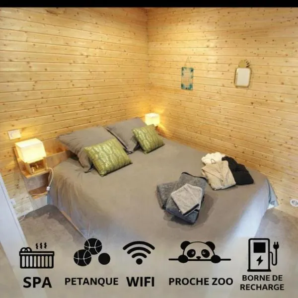 îlot cosy and SPA -PRES DU ZOO DE BEAUVAL, ξενοδοχείο σε Luçay-le-Mâle