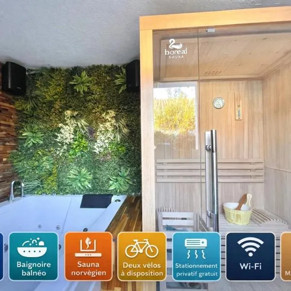 Suite Marrackech, Sauna, Jaccuzi , Piscine, vélo, Ardèche, hotel di Saint-Martin-dʼArdèche