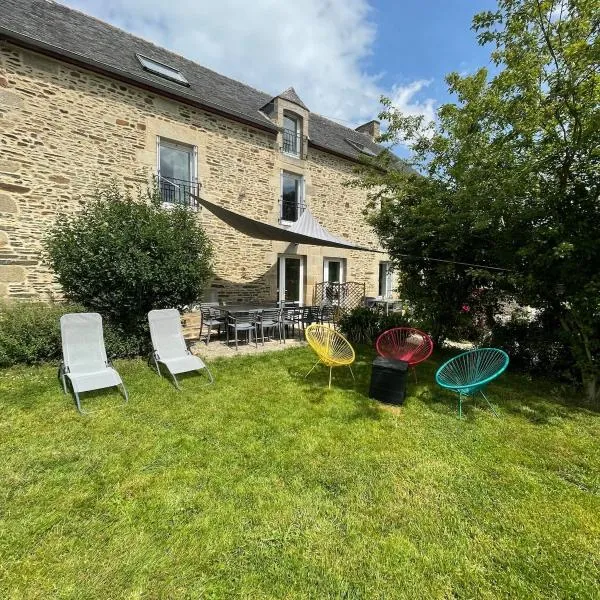 Gîte à la campagne - 12 personnes, hotel v destinácii Calorguen