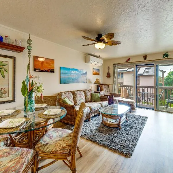 Pristine Lihue Condo w/ Balcony: Walk to Beach!, ξενοδοχείο σε Lihue