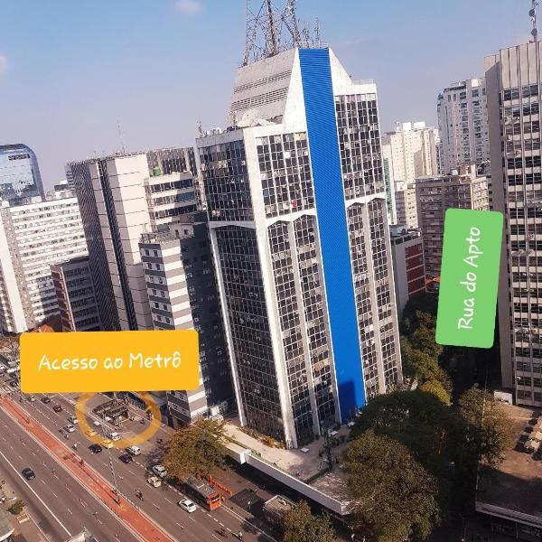 Ao lado da Av Paulista 2 Dorm Metrô na esquina - Foto 2