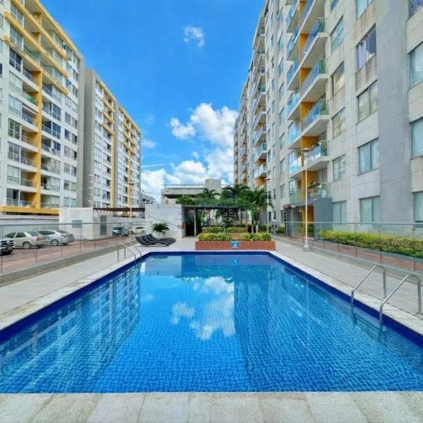 Apartamento - 3 habitaciones - Zona tranquila - Piscina & GYM - Parqueadero - Internet, khách sạn ở Cartagena de Indias