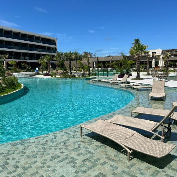 FLAT em MURO ALTO PORTO GALINHAS RESORT BEACH CLASS SOLARE - Foto 4