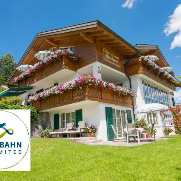 Ferienwohnung Gästehaus Büchele Kleinwalsertal, Hotel in Hirschegg