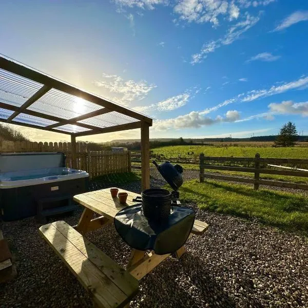 Forest View Cottage - Private Hot Tub, hotelli kohteessa Ballynameen