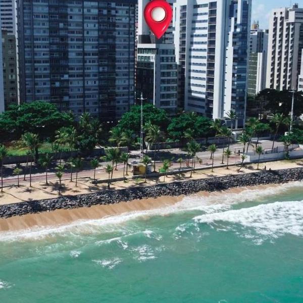 Belo Studio Quadra Beira Mar de Boa Viagem proximo ao Aeroporto