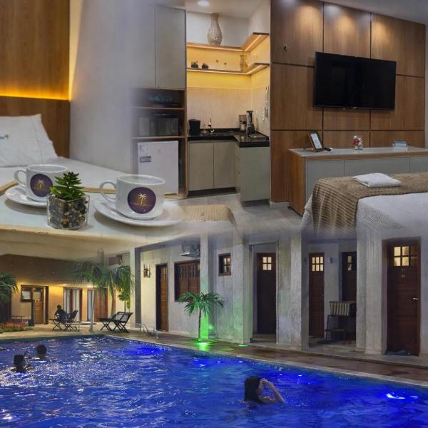 Residencial Ibiapaba Flat 16 - Com piscina e ótima localização
